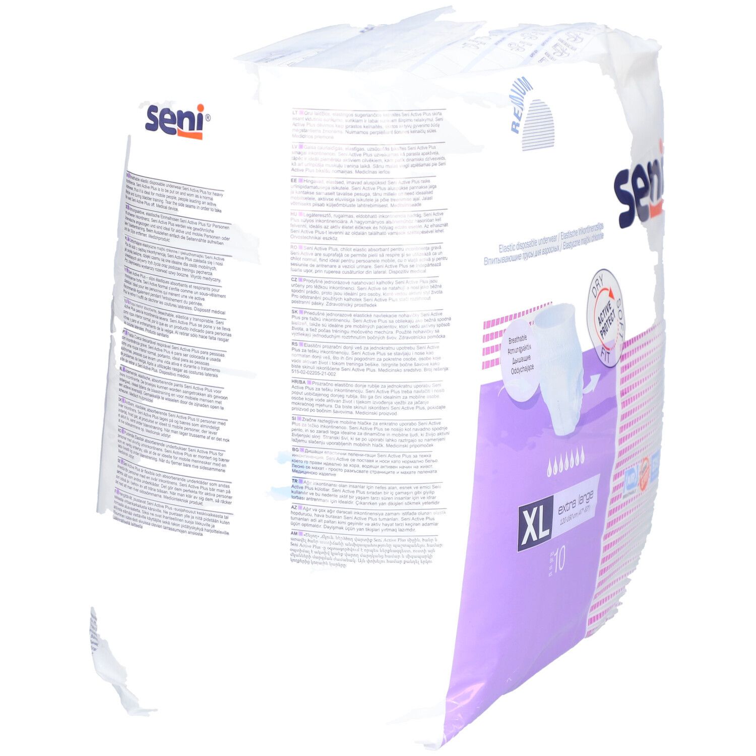 SENI Active Plus Inkontinenzhose XL