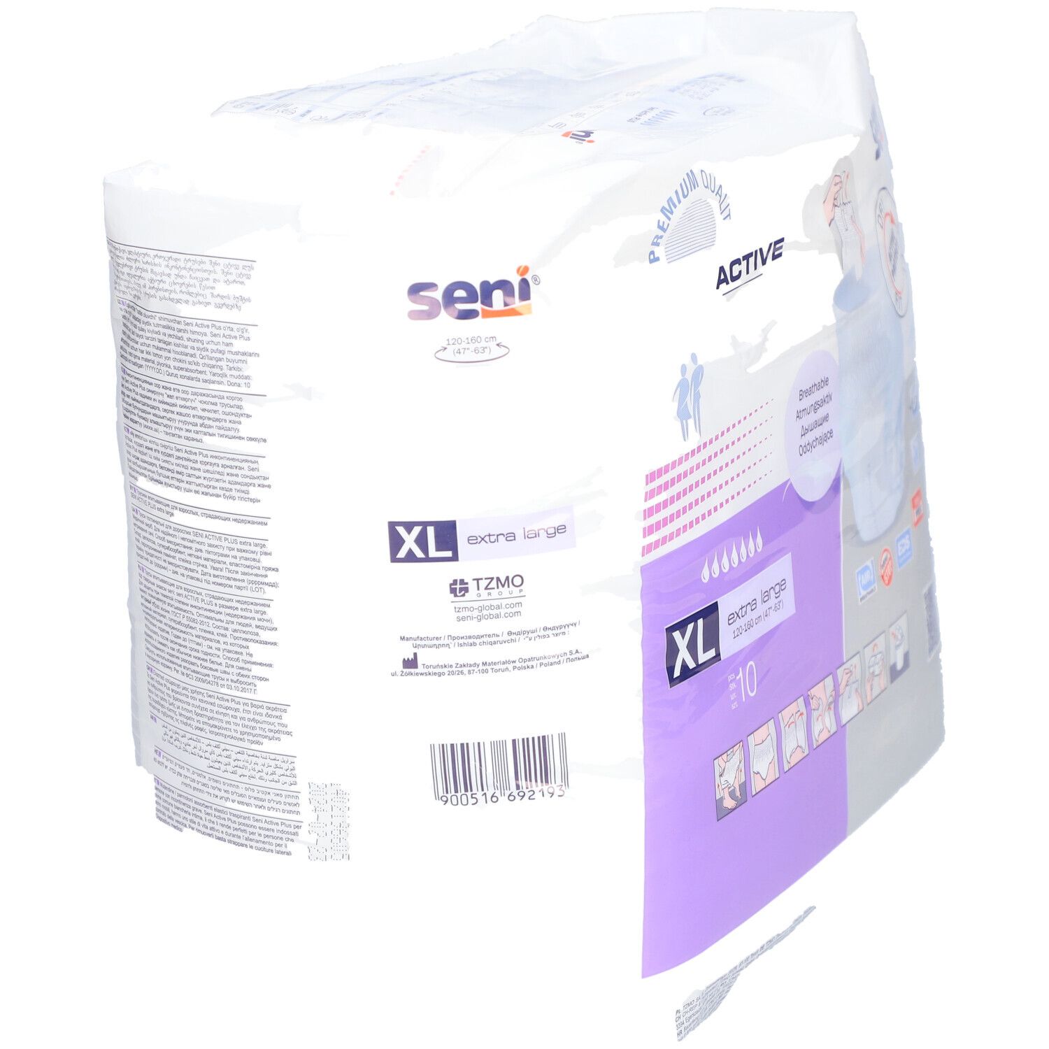 SENI Active Plus Inkontinenzhose XL
