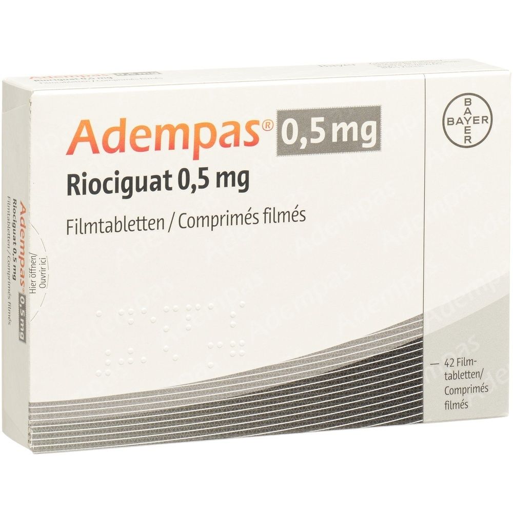 ADEMPAS Filmtabl 0.5 mg SDO