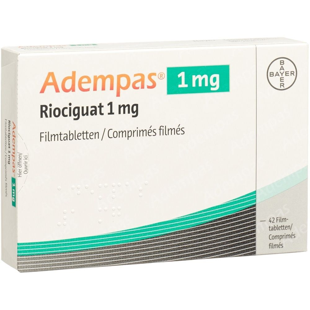 ADEMPAS Filmtabl 1 mg SDO