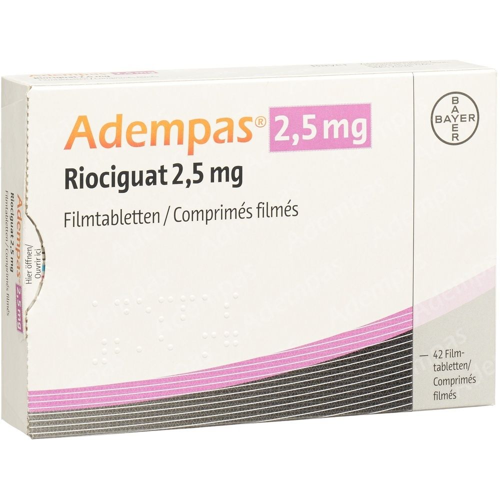 ADEMPAS Filmtabl 2.5 mg SDO