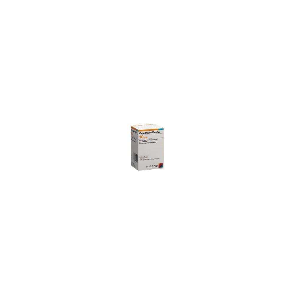 OMEPRAZOL Mepha Kaps 10 mg Ds 14 Stk