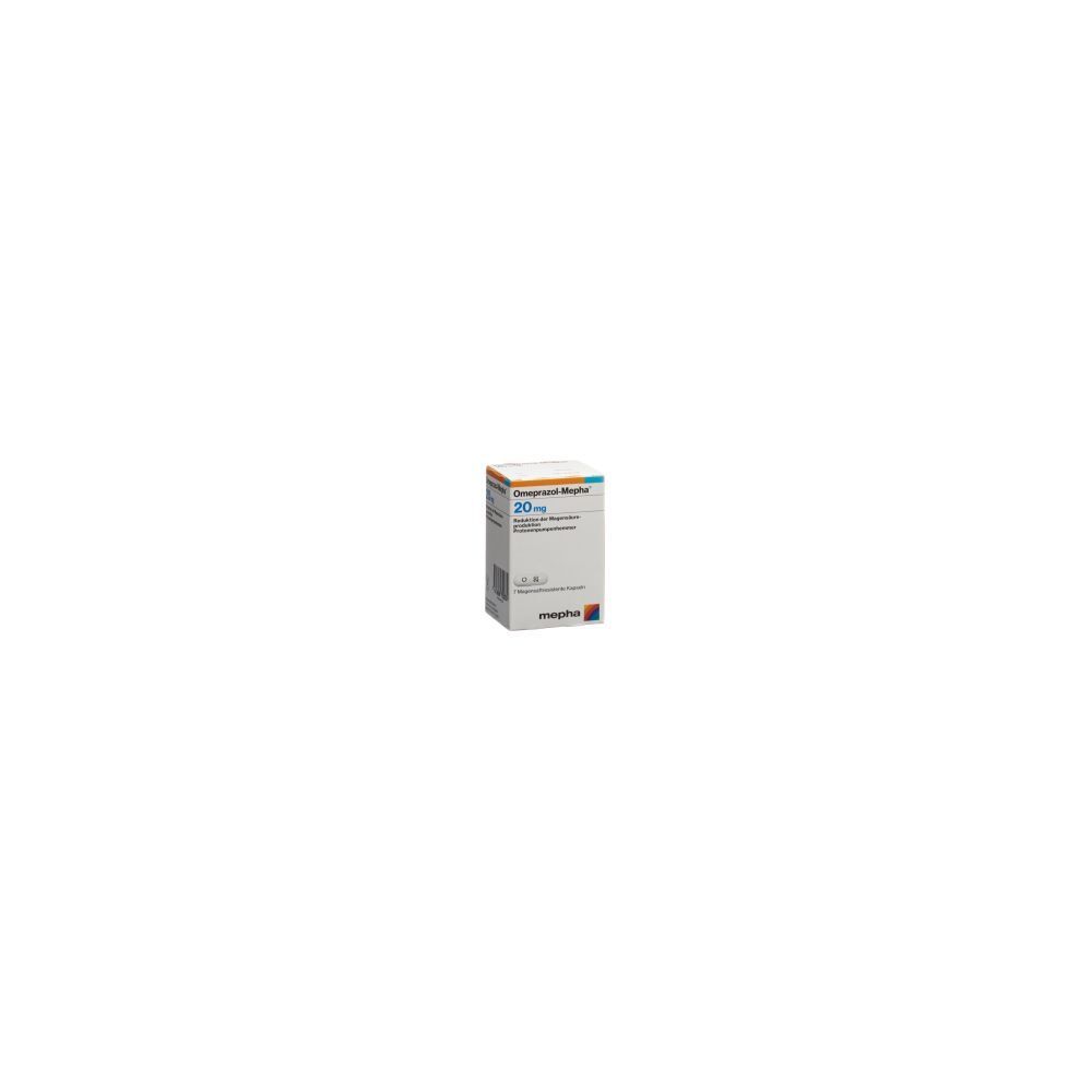 OMEPRAZOL Mepha Kaps 20 mg Ds 7 Stk