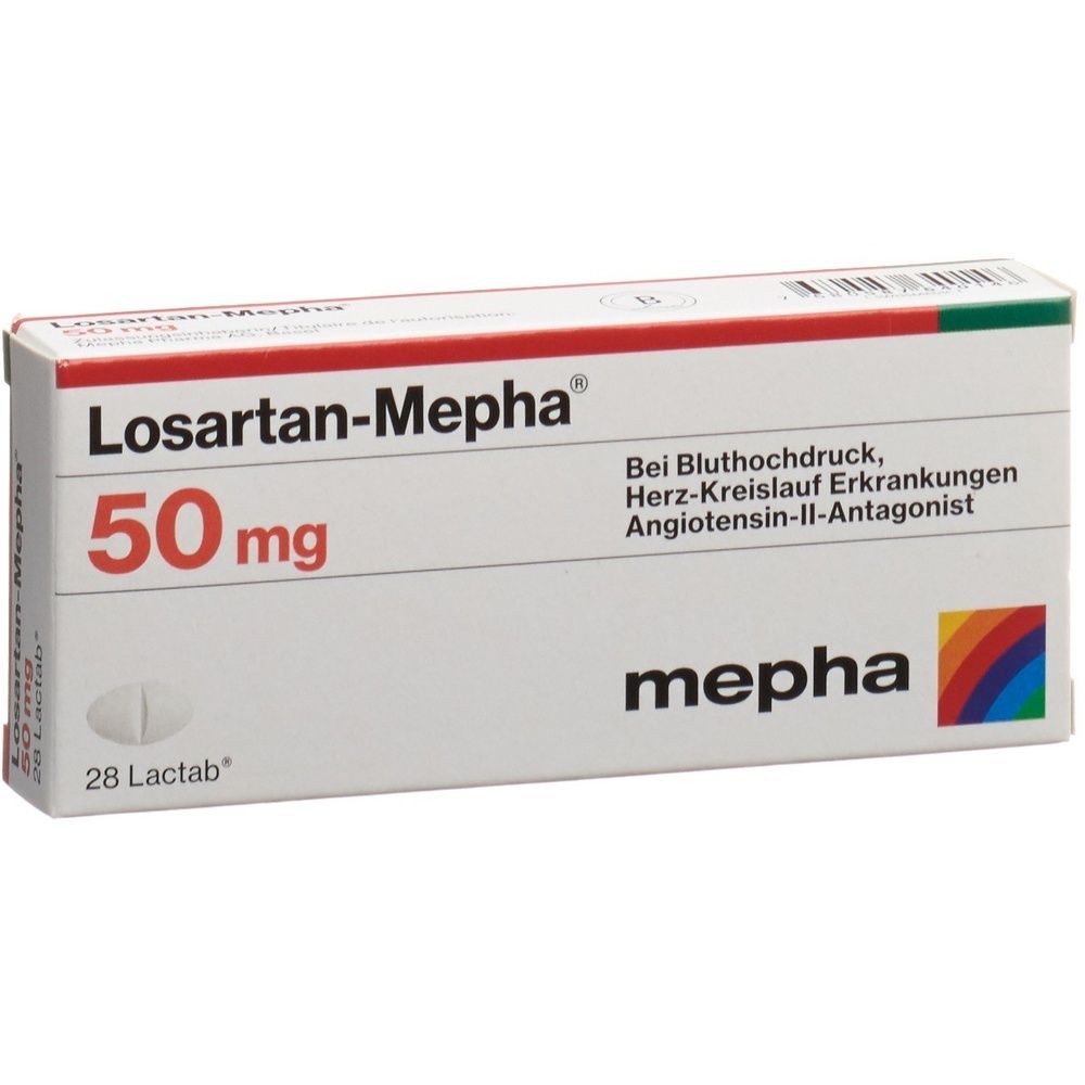 LOSARTAN Mepha Lactab 50 mg SDO