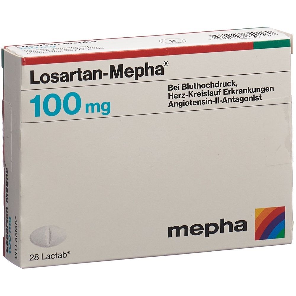 LOSARTAN Mepha Lactab 100 mg SDO