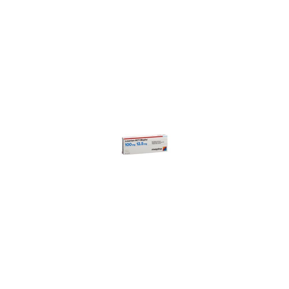 LOSARTAN-HCT Mepha Lactab 100/12.5mg 28 Stk
