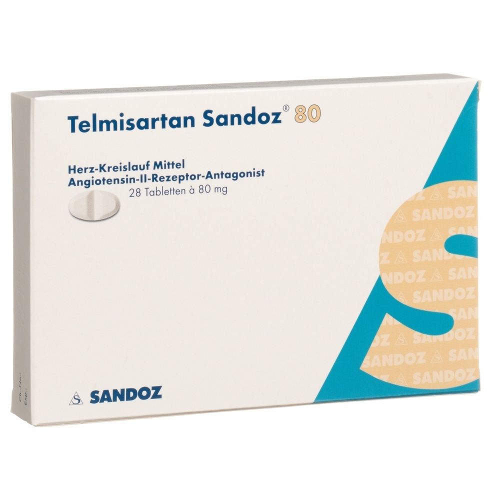 TELMISARTAN Sandoz Tabl 80 mg SDO