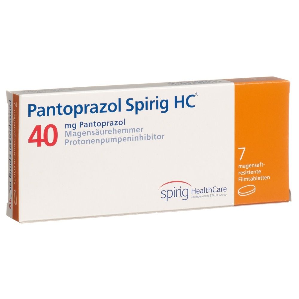 PANTOPRAZOL Spirig HC Tabl 40 mg SDO