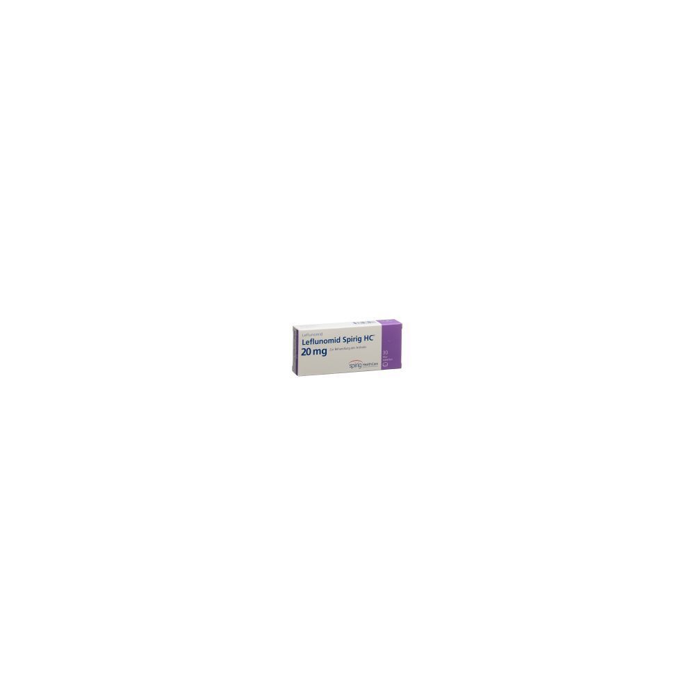 LEFLUNOMID Spirig HC Filmtabl 20 mg 30 Stk