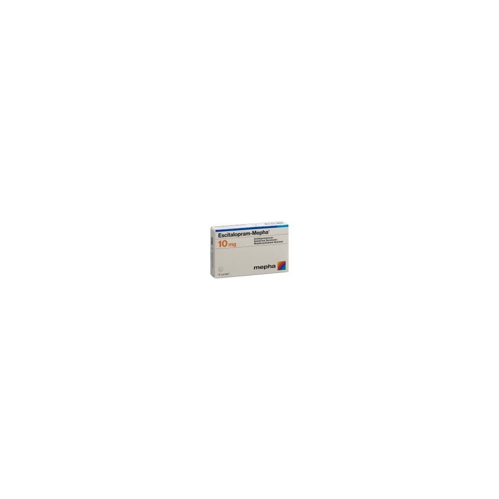ESCITALOPRAM Mepha Lactab 10 mg 14 Stk