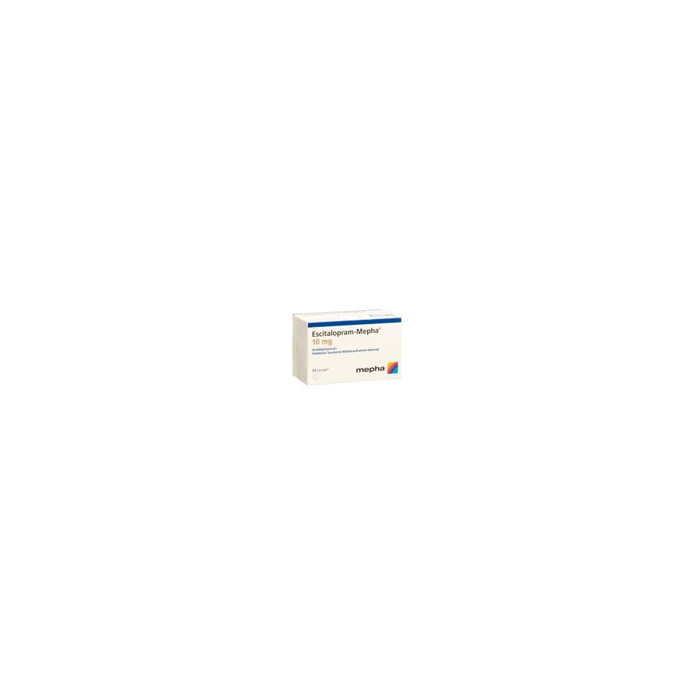 ESCITALOPRAM Mepha Lactab 10 mg 98 Stk