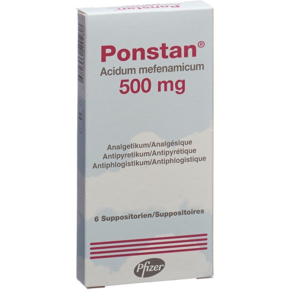 PONSTAN Supp 500 mg Erw SDO