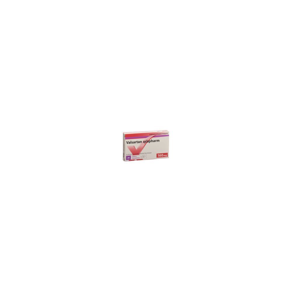 VALSARTAN axapharm Filmtabl 160 mg 28 Stk