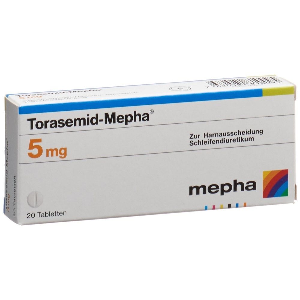TORASEMID Mepha Tabl 5 mg SDO