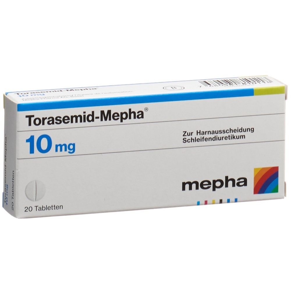 TORASEMID Mepha Tabl 10 mg SDO