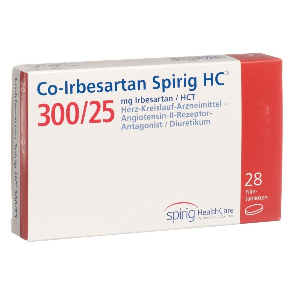 CO-IRBESARTAN Spirig HC Filmtabl 300/25mg SDO