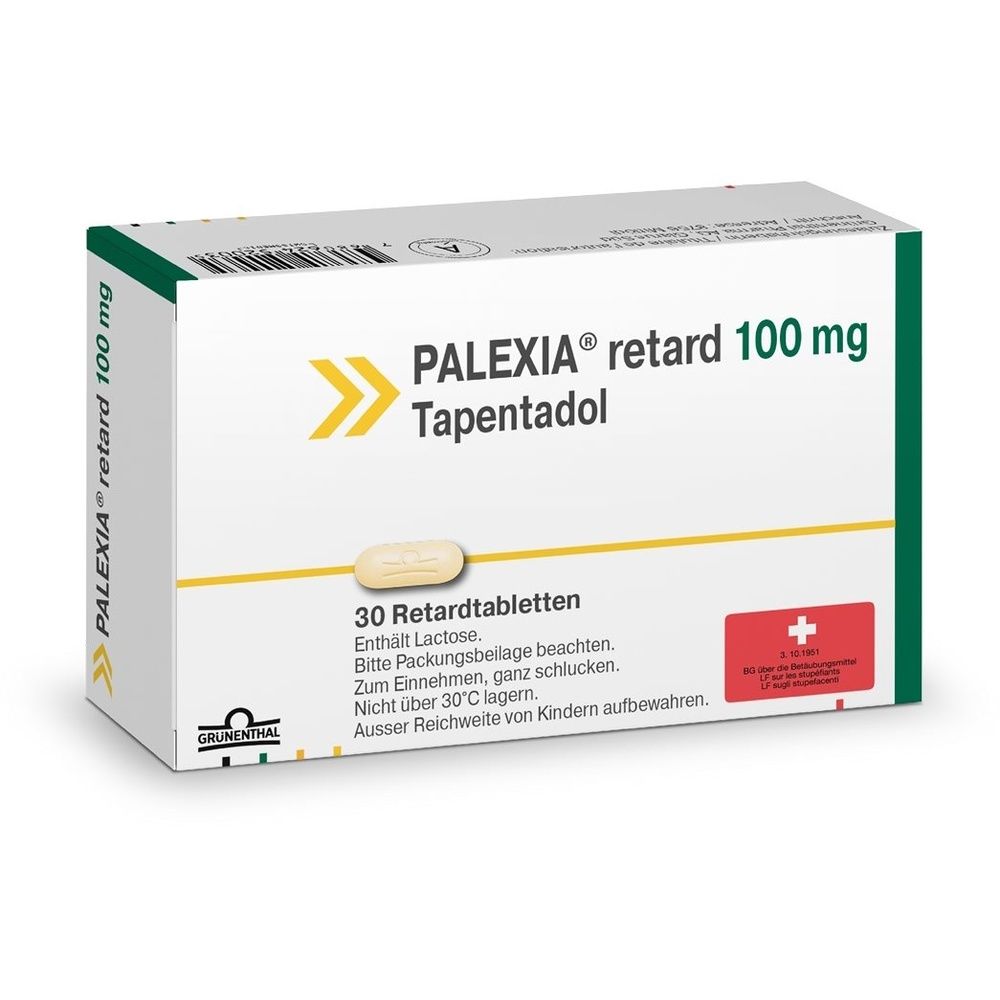 PALEXIA Ret Tabl 100 mg SDO