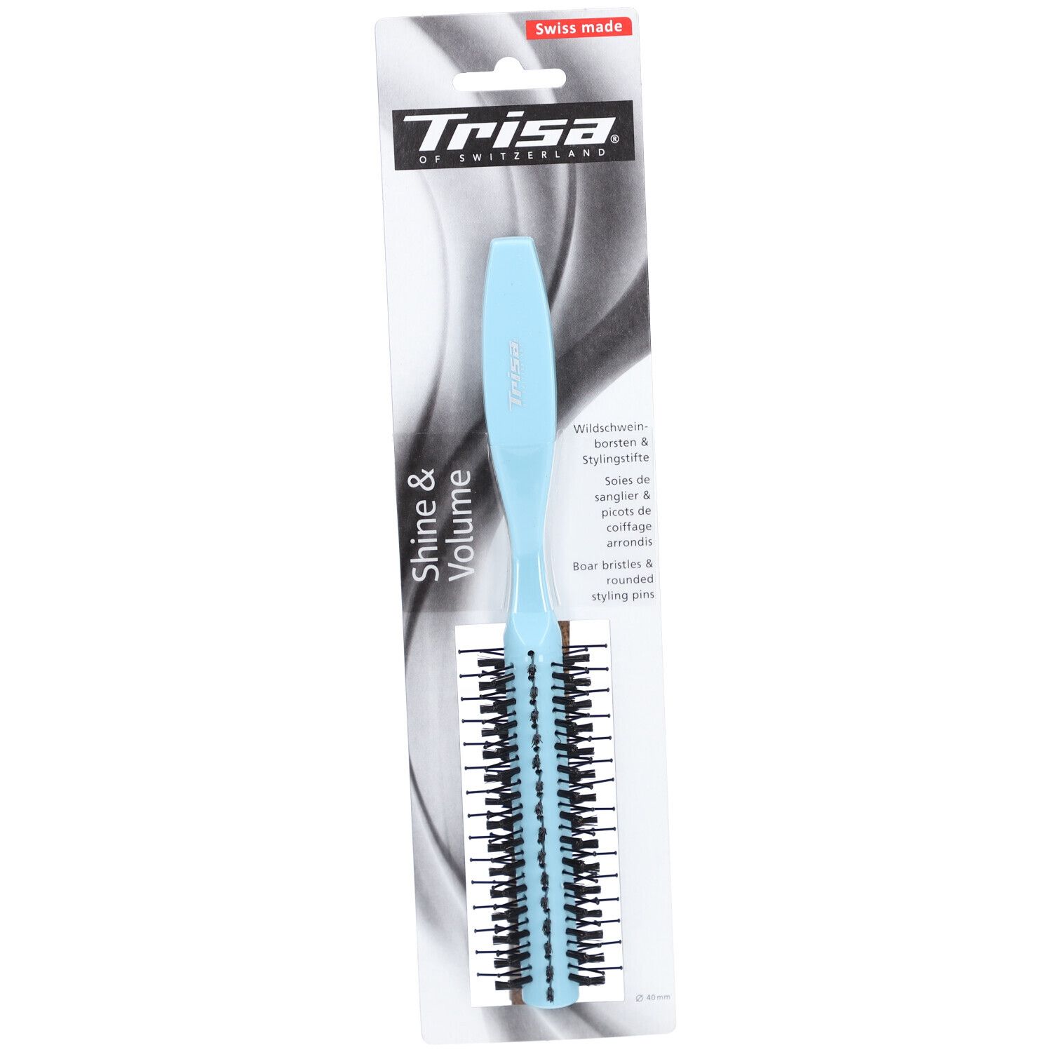 TRISA Basic Rundbürste Styling medium gemischt