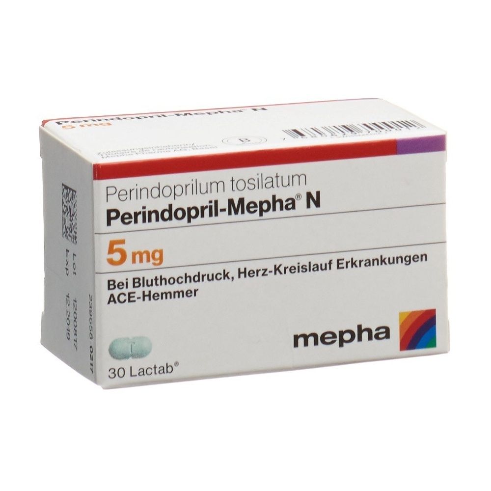 PERINDOPRIL Mepha N Lactab 5 mg SDO