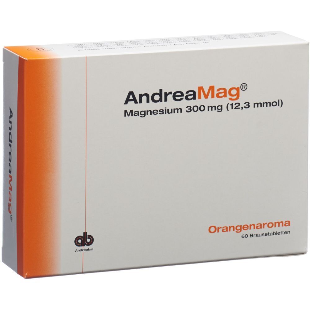 ANDREAMAG 300 mg Orangenaroma Ds 60 Stk
