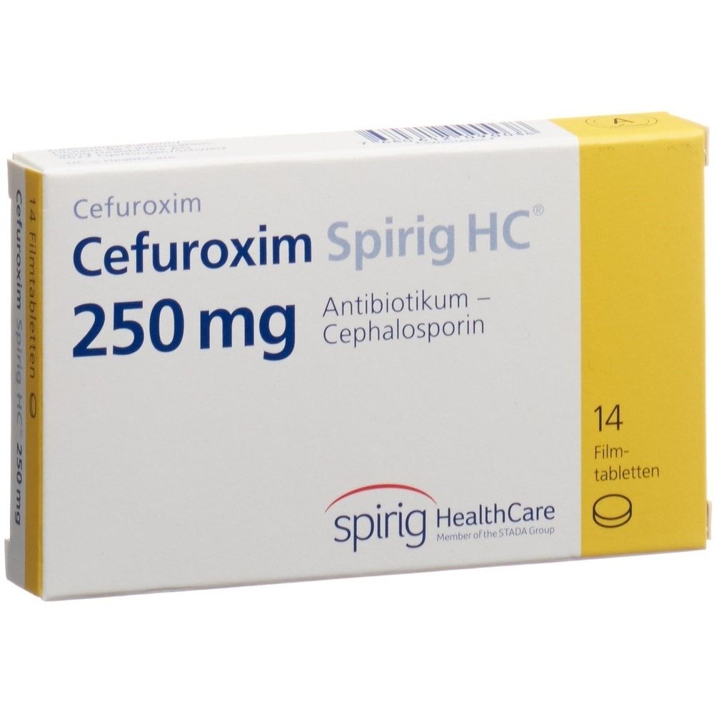CEFUROXIM Spirig HC Filmtabl 250 mg SDO