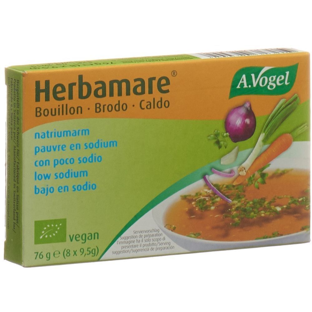 A.Vogel Herbamare bouillon cube faible en sodium bio