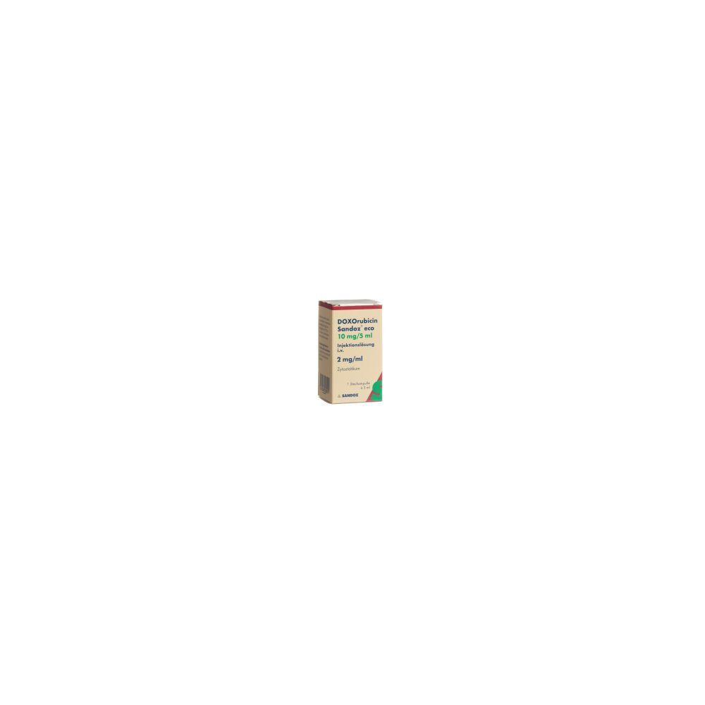 DOXORUBICIN Sandoz eco 10 mg/5ml 5 ml