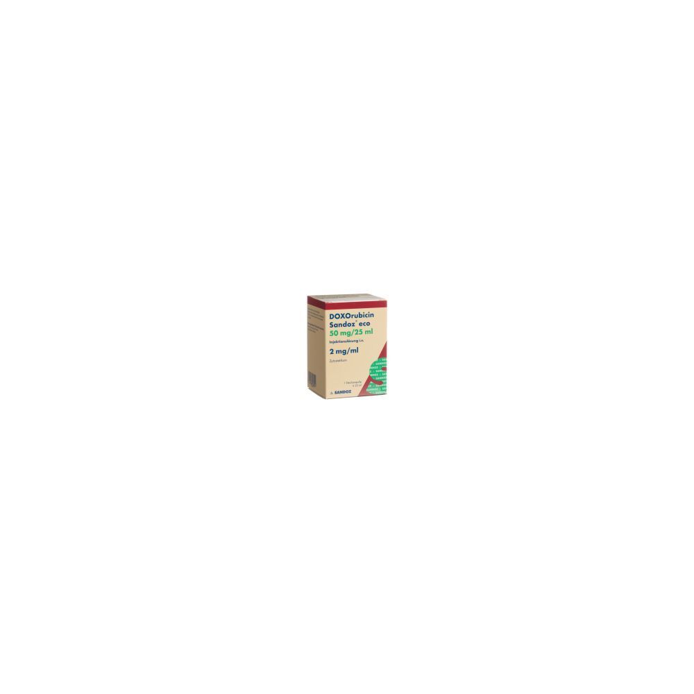 DOXORUBICIN Sandoz eco 50 mg/25ml 25 ml