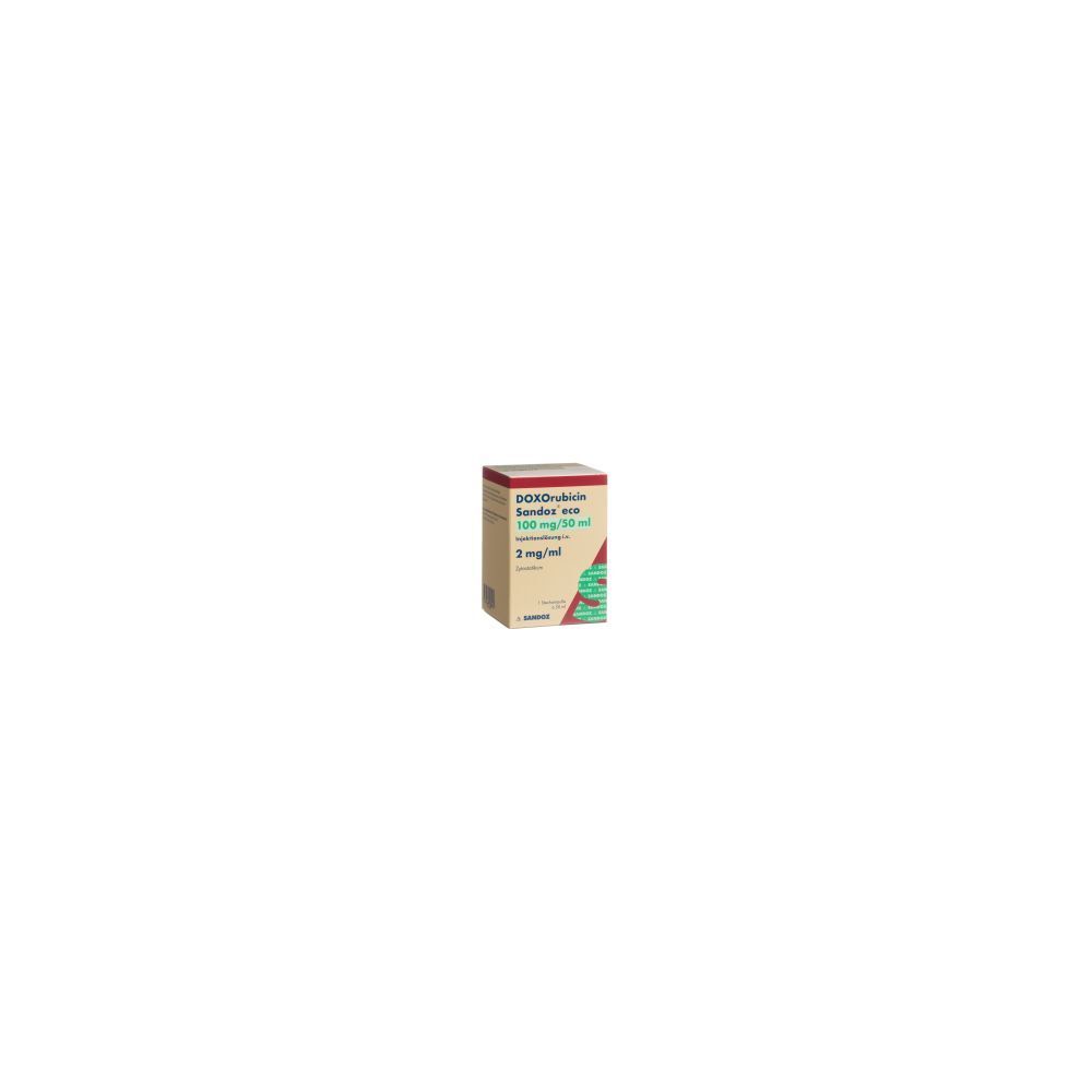 DOXORUBICIN Sandoz eco 100 mg/50ml 50 ml