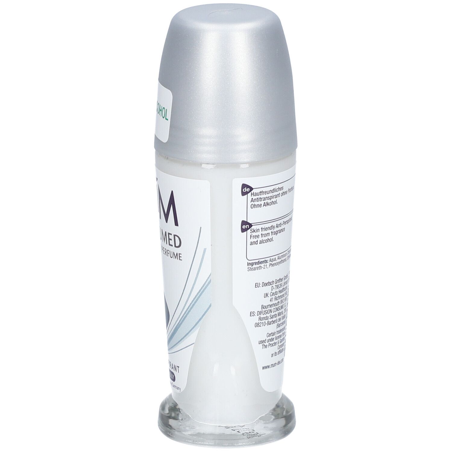 MUM Déodorant Unparfümiert Roll-on