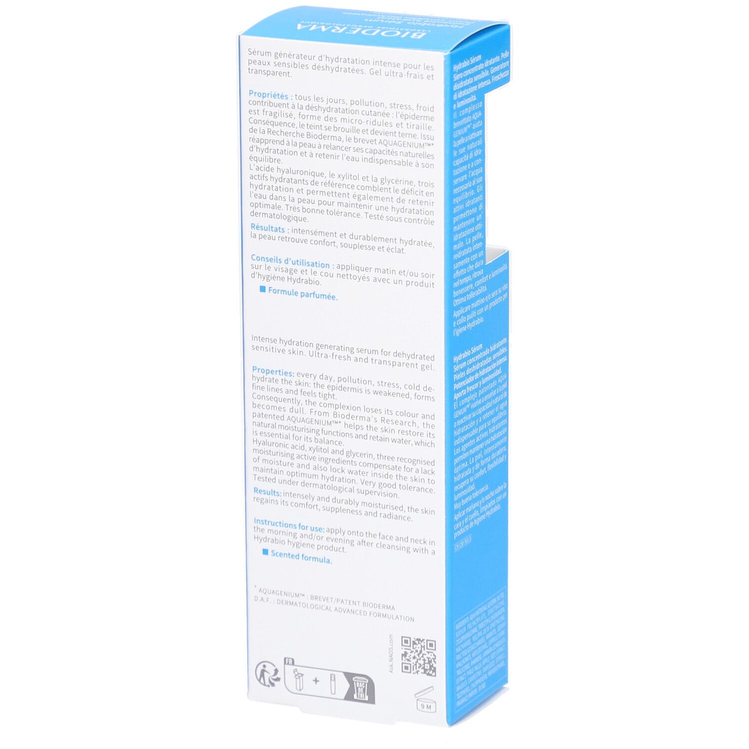 BIODERMA Hydrabio Sérum Sérum Hydratant Intensif