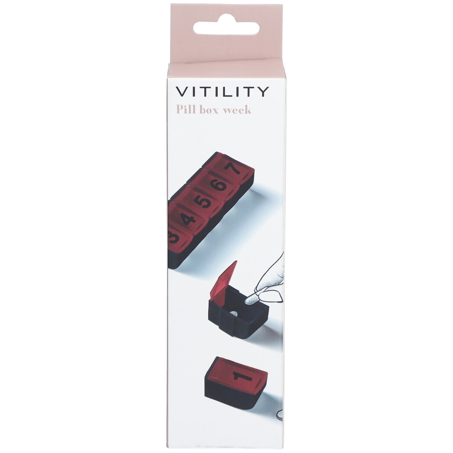 VITILITY Medikamentendosierer 7 Tage
