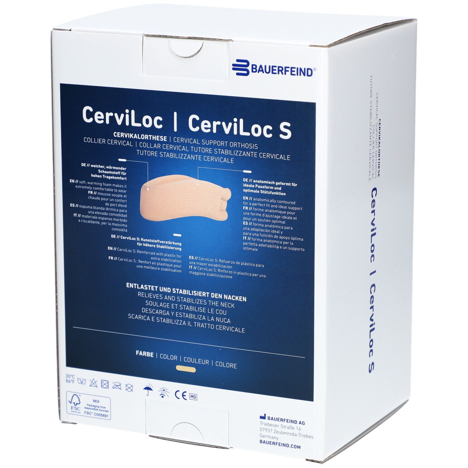 CERVILOC Stabilorthese Gr2 beige