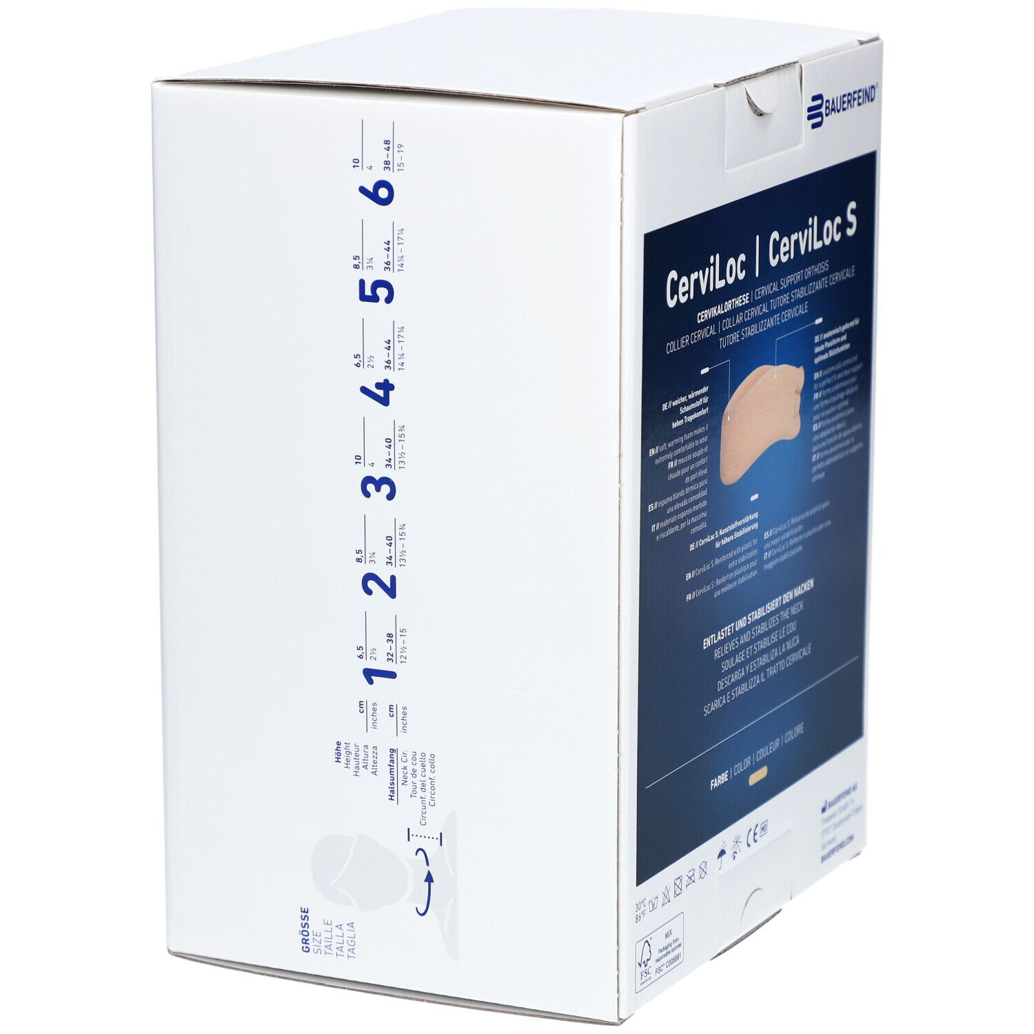 CERVILOC Stabilorthese Gr2 beige