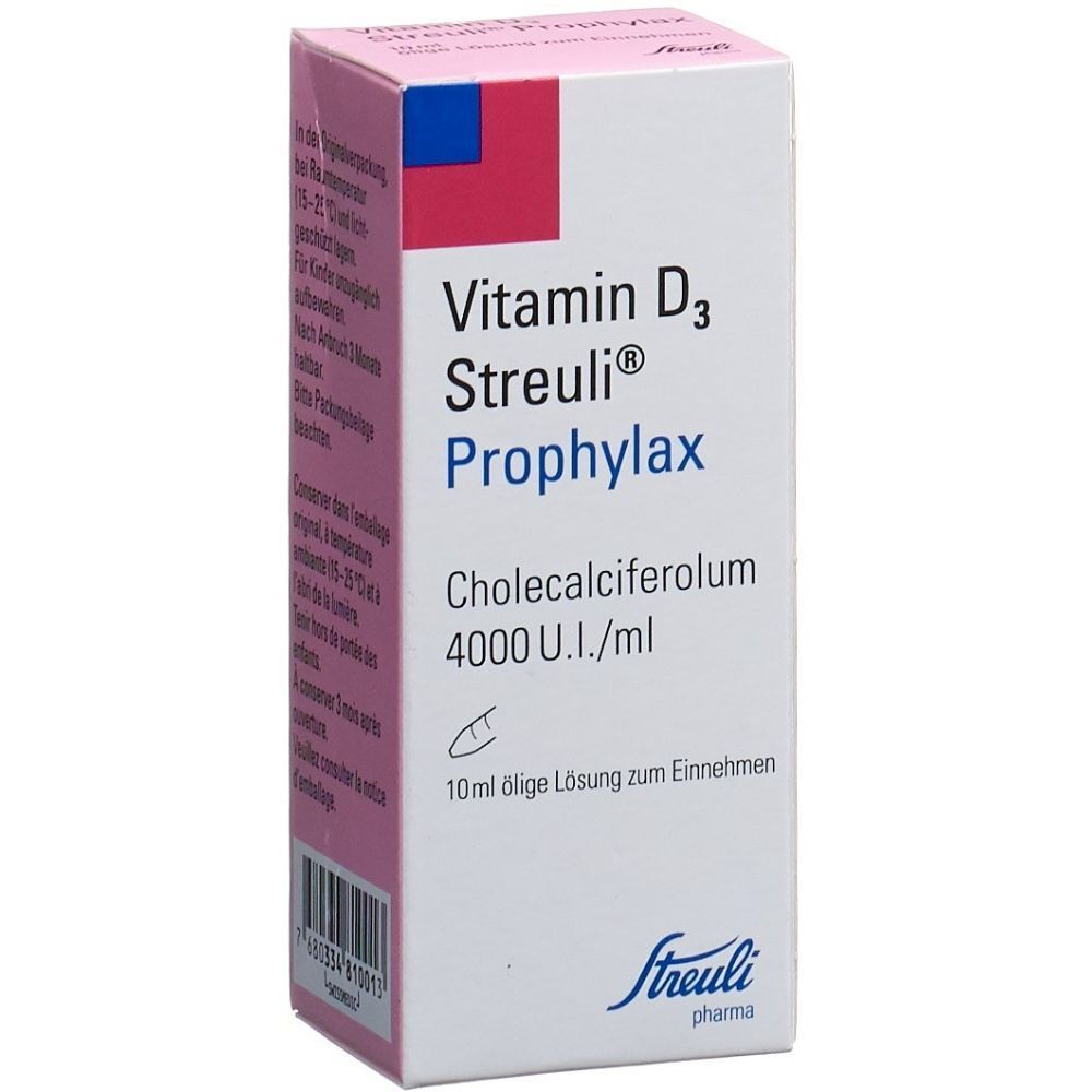 VITAMIN D3 Streuli 4000 IE/ml Prophylax Fl 10 ml