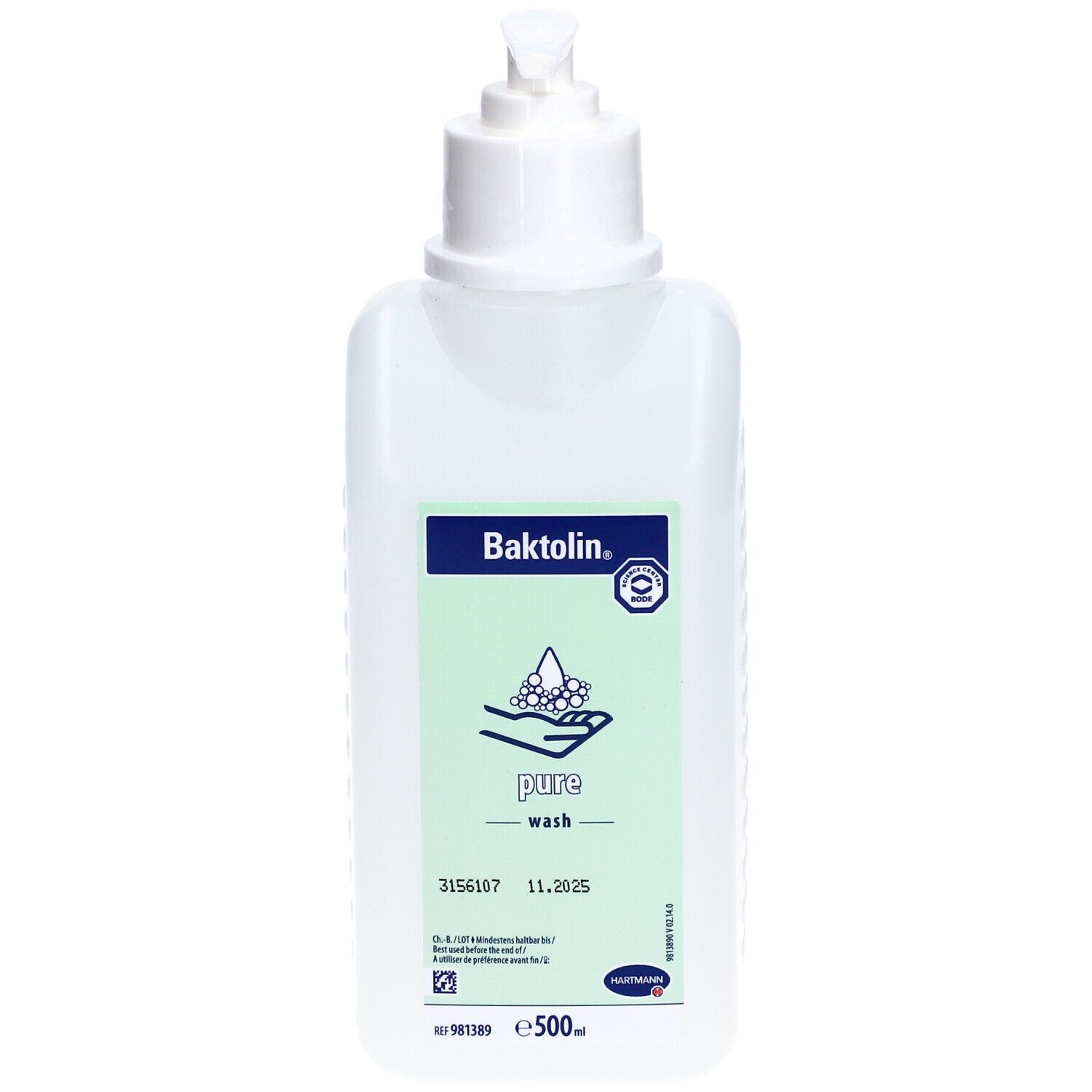 BAKTOLIN pure Waschlotion mit Pumpe 500 ml