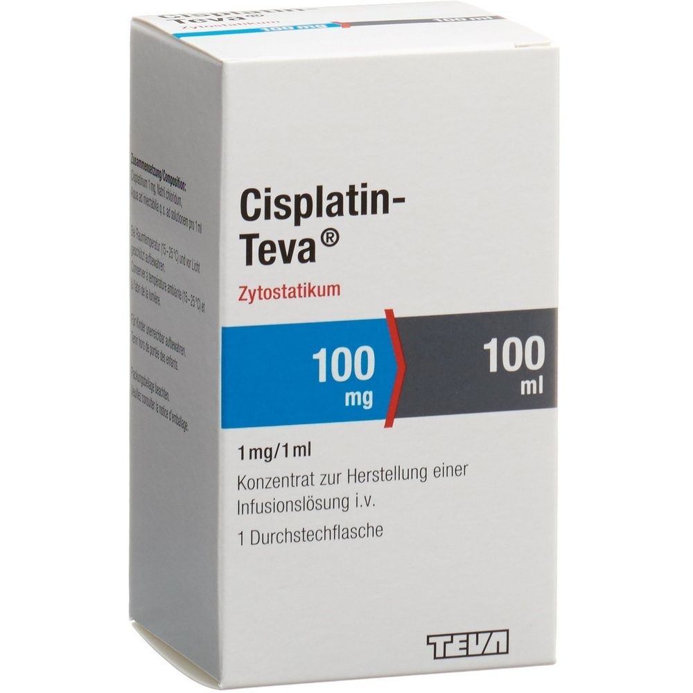 CISPLATIN Teva 100 mg/100ml SDO