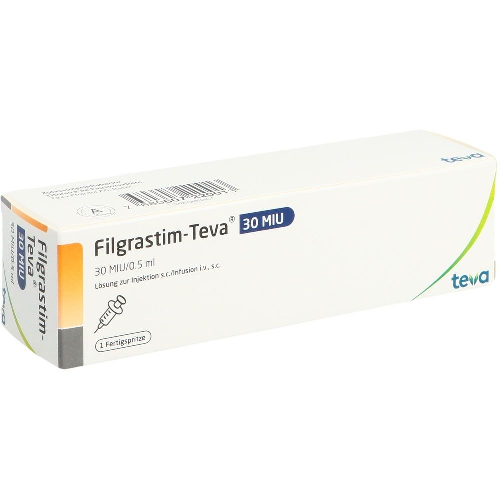 FILGRASTIM Teva 30 Mio E/0.5ml SDO