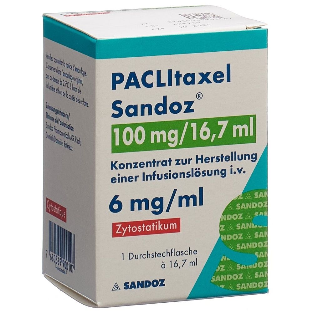 PACLITAXEL Sandoz 100 mg/16.7ml SDO
