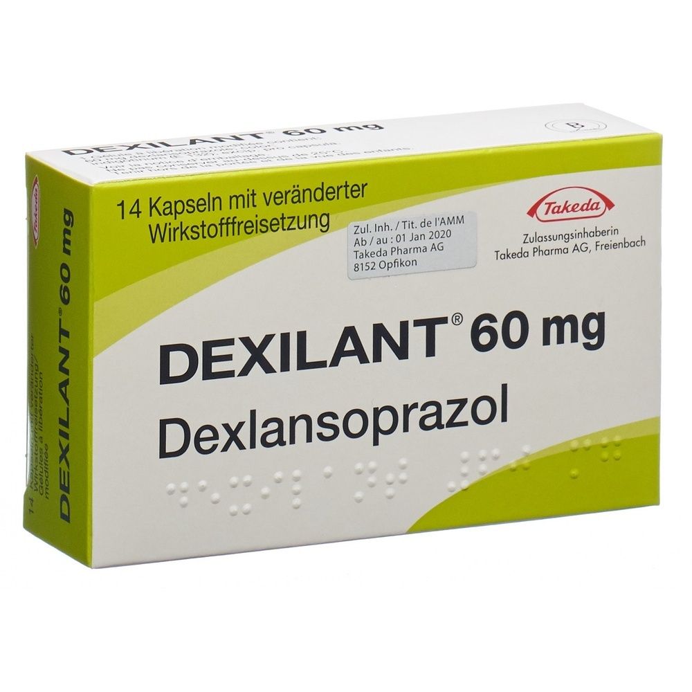 DEXILANT Ret Kaps 60 mg SDO