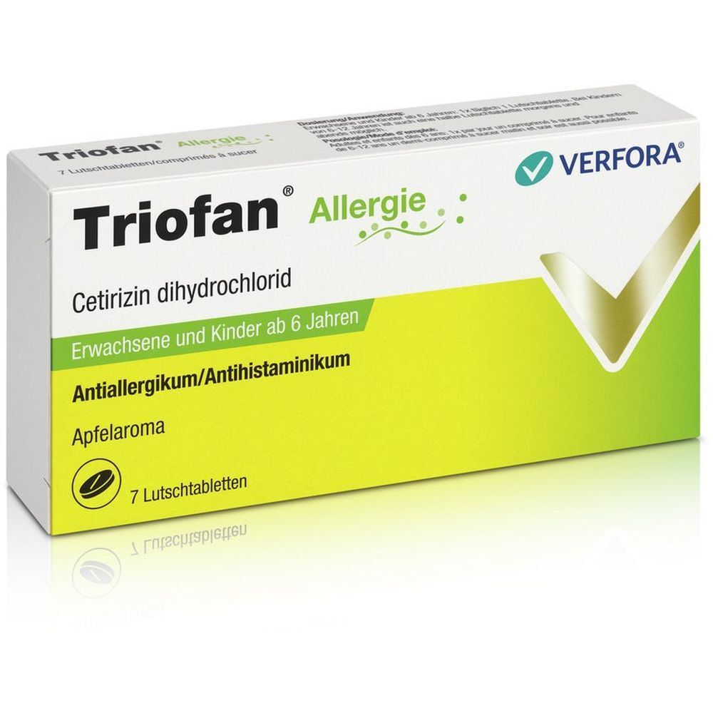 TRIOFAN Allergie Lutschtabl 7 Stk