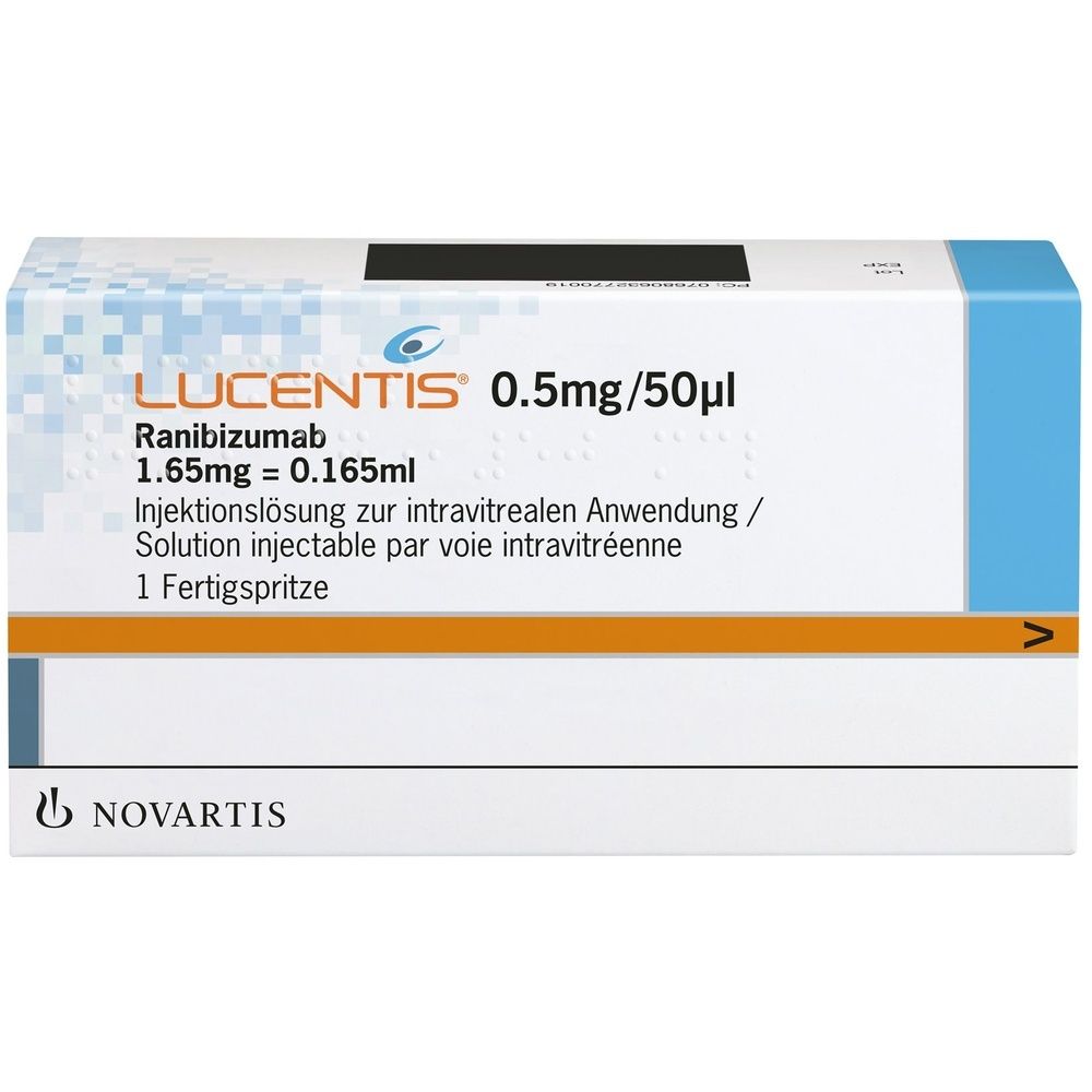 LUCENTIS Inj Lös 1.65 mg/0.165ml SDO