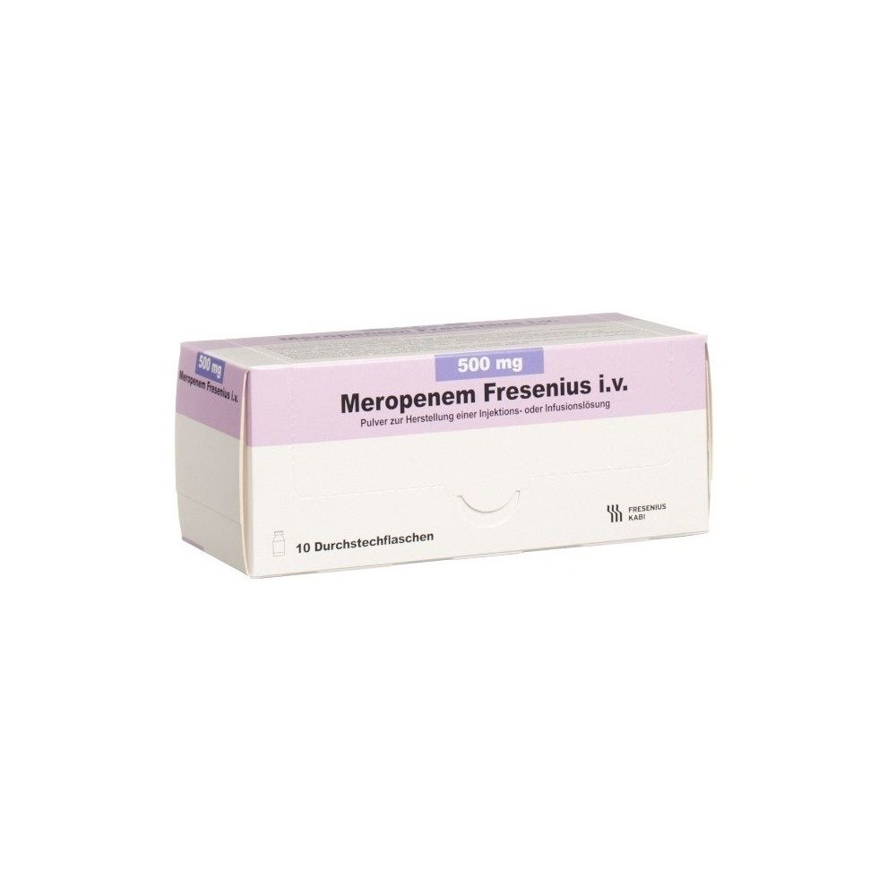 MEROPENEM Fresenius i.v. Trockensub 500 mg SDO