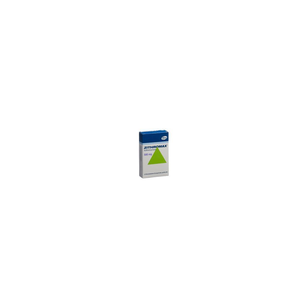 ZITHROMAX Filmtabl 500 mg 3 Stk