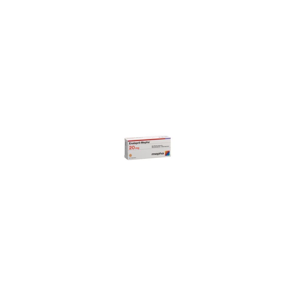 ENALAPRIL Mepha Tabl 20 mg 28 Stk