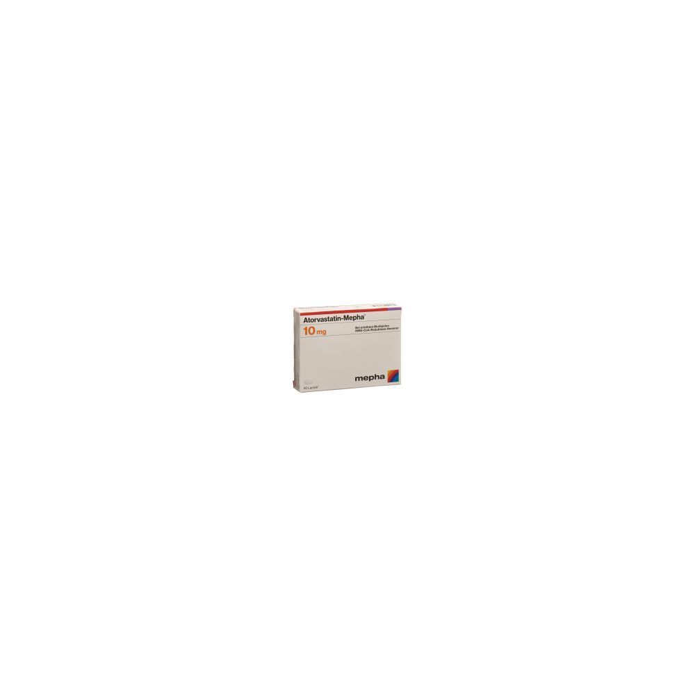 ATORVASTATIN Mepha Lactab 10 mg 30 Stk