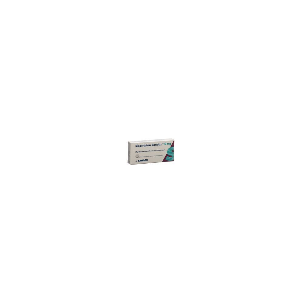 RIZATRIPTAN Sandoz Schmelztabl 10 mg 6 Stk