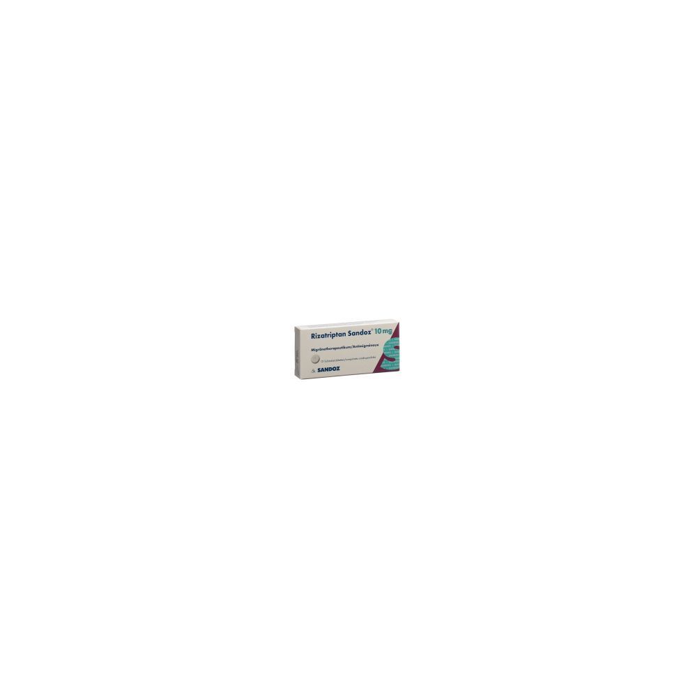 RIZATRIPTAN Sandoz Schmelztabl 10 mg 12 Stk