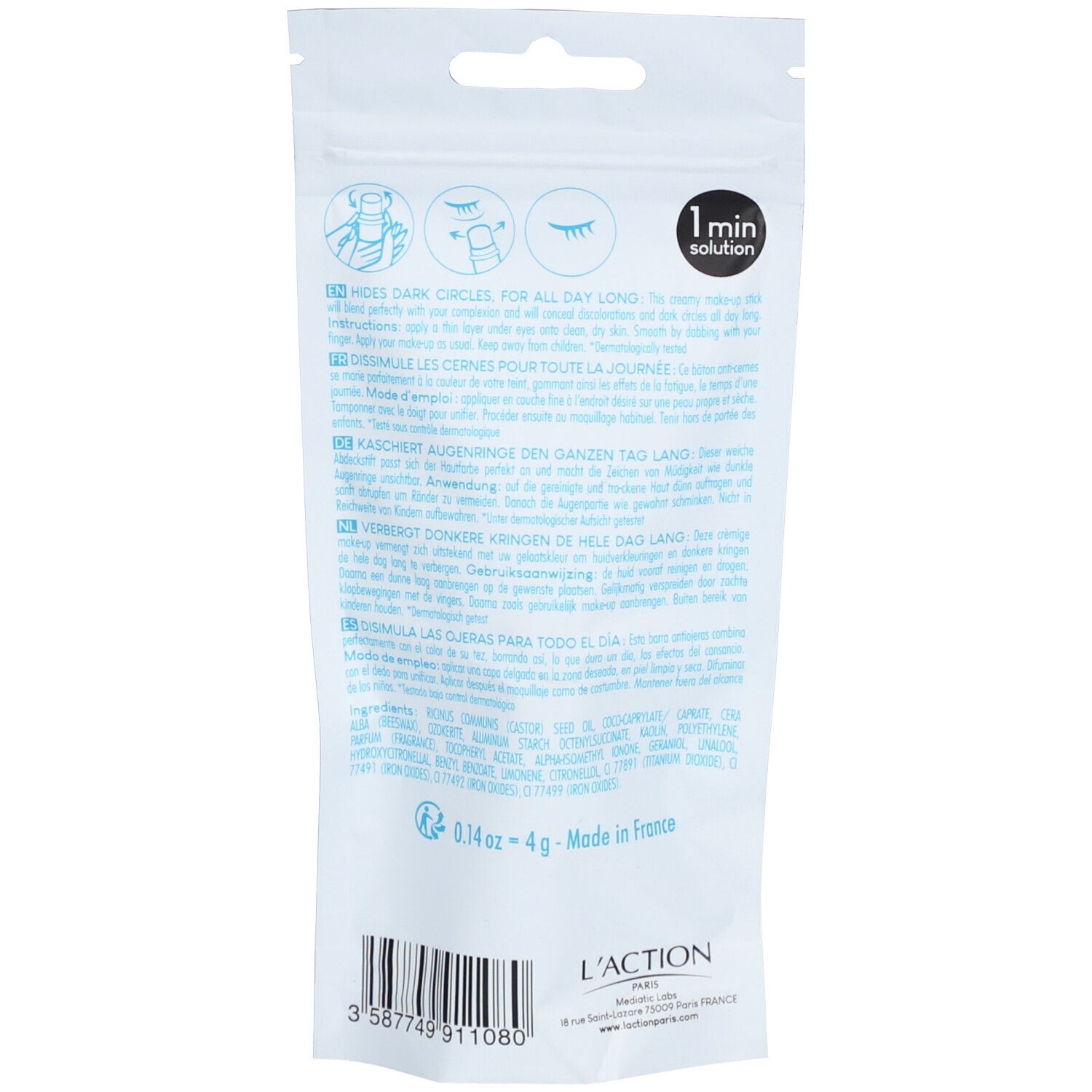 L'ACTION Long lasting - Anti-cernes