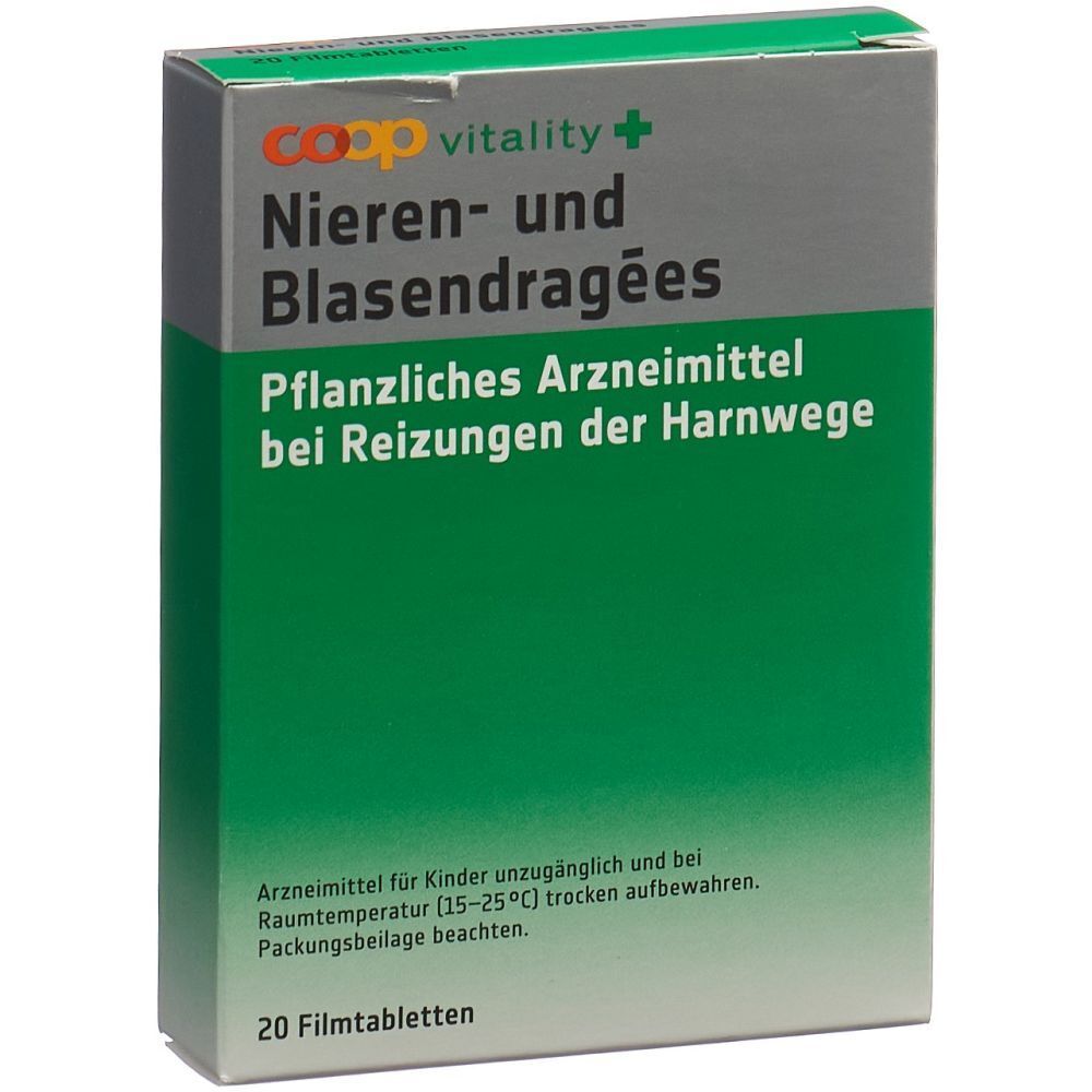 COOP VITALITY Nieren- und Blasendragées 20 Stk